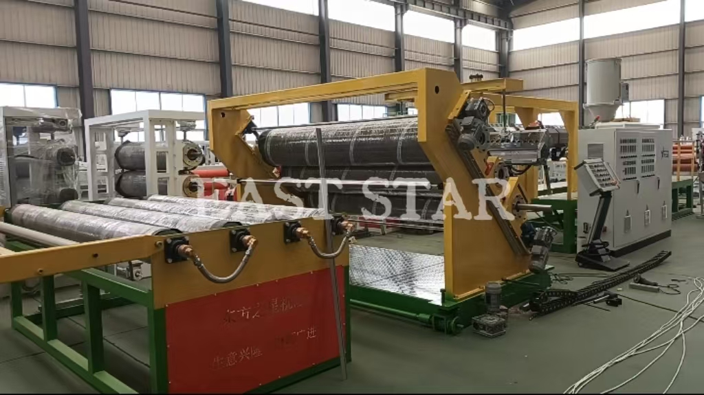 2,4-метарска линија за производство на појаси за ѓубриво е инсталирана и подготвена за пакување