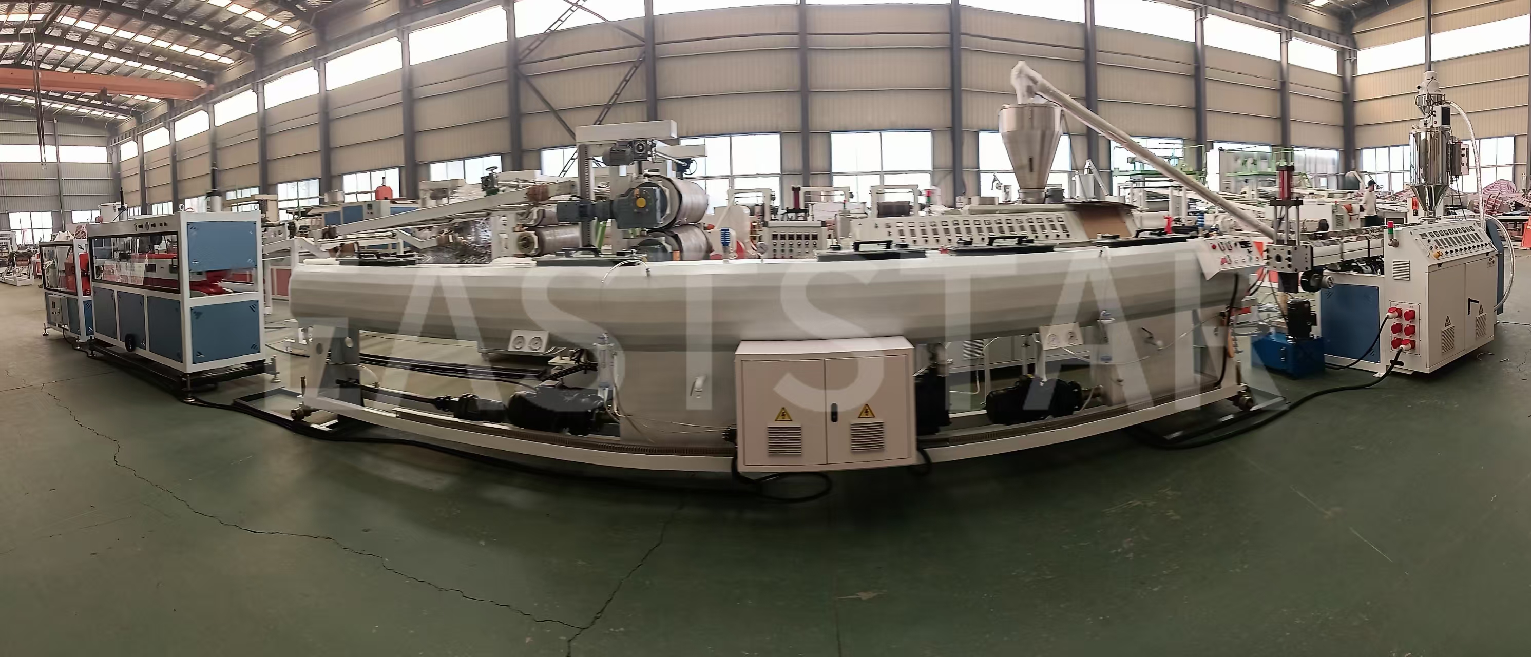 QINGDAO EASTSTAR ја комплетира испораката на производствена линија за PE цевки, поддржувајќи го палестинскиот развој на инфраструктурата