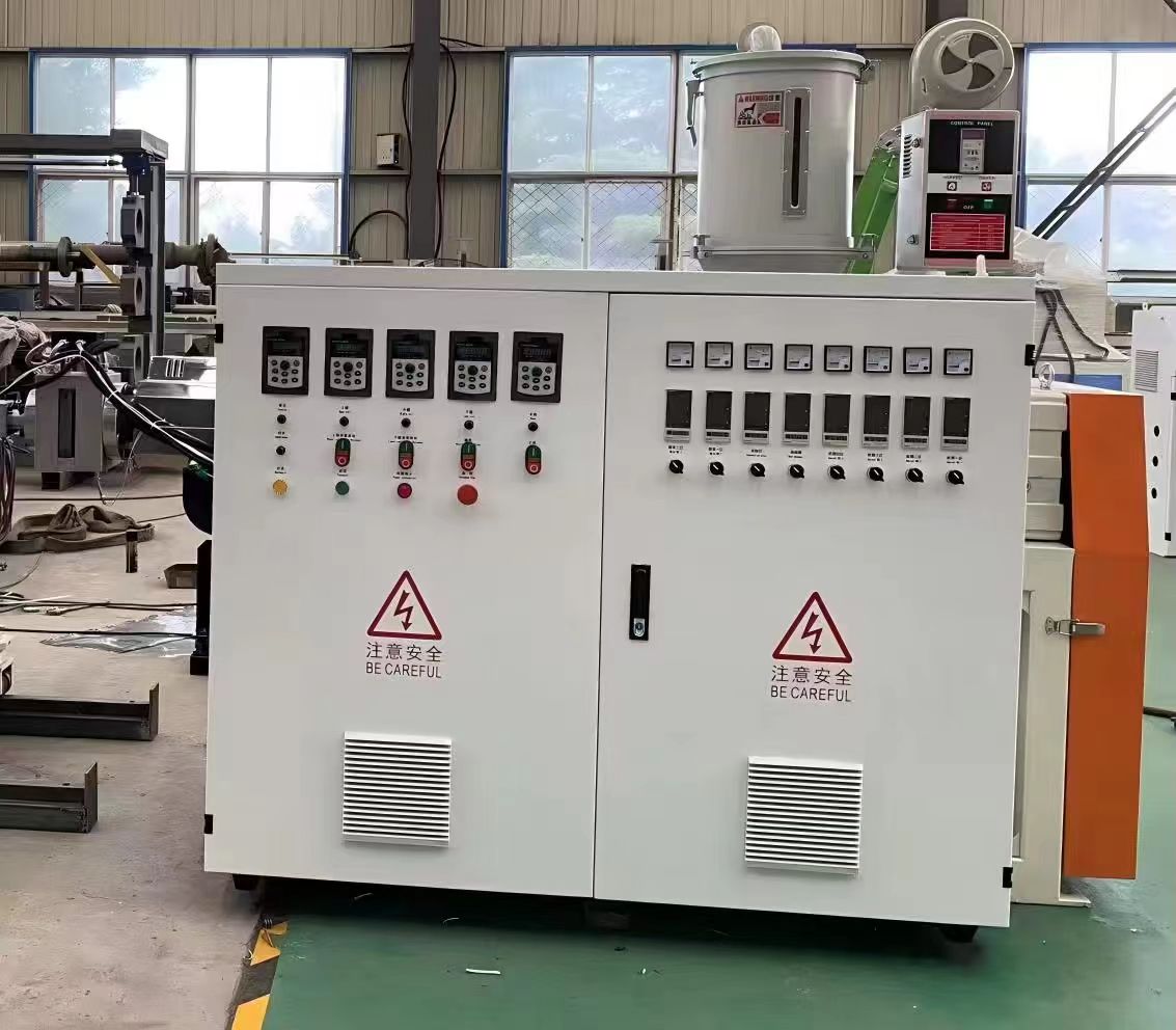 TPE+неткаен ткаенини Композитни ко-екструзија-waterstop производствена линија